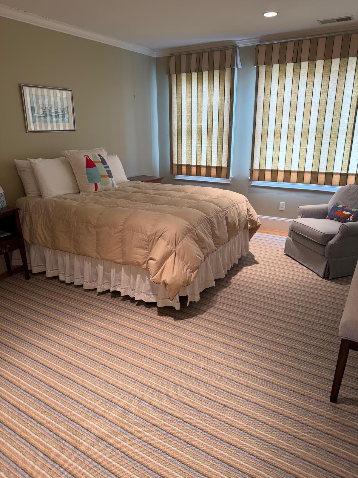 Spotless empty-ready bedroom after a move out cleaning